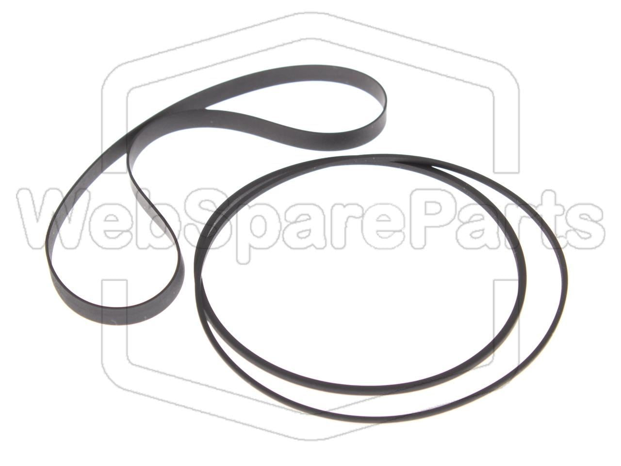 Kit de courroies pour lecteur cassette Sanyo RD-400