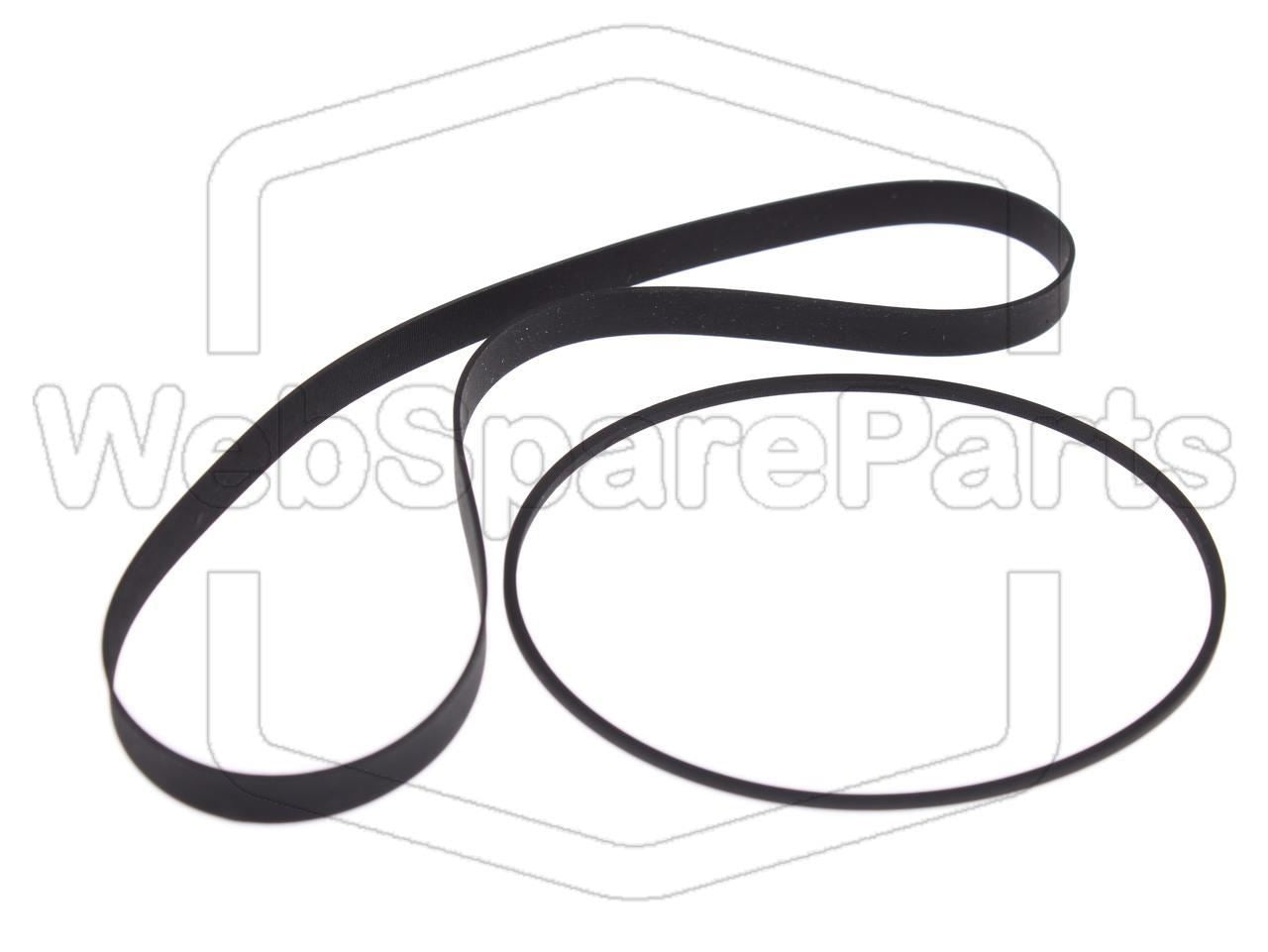 Kit Courroies Pour Platine Cassette Aiwa CX-60