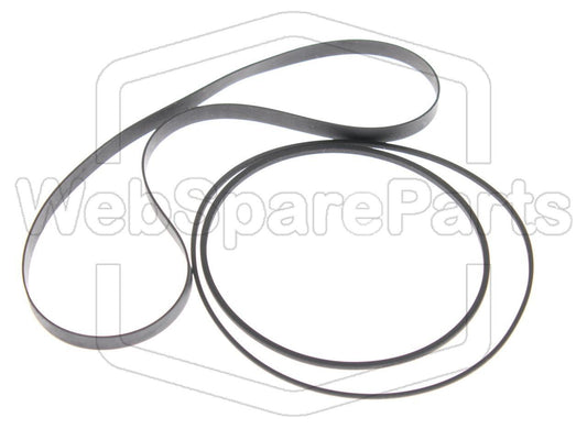 Kit Courroies Pour Platine Cassette Sharp RT-31