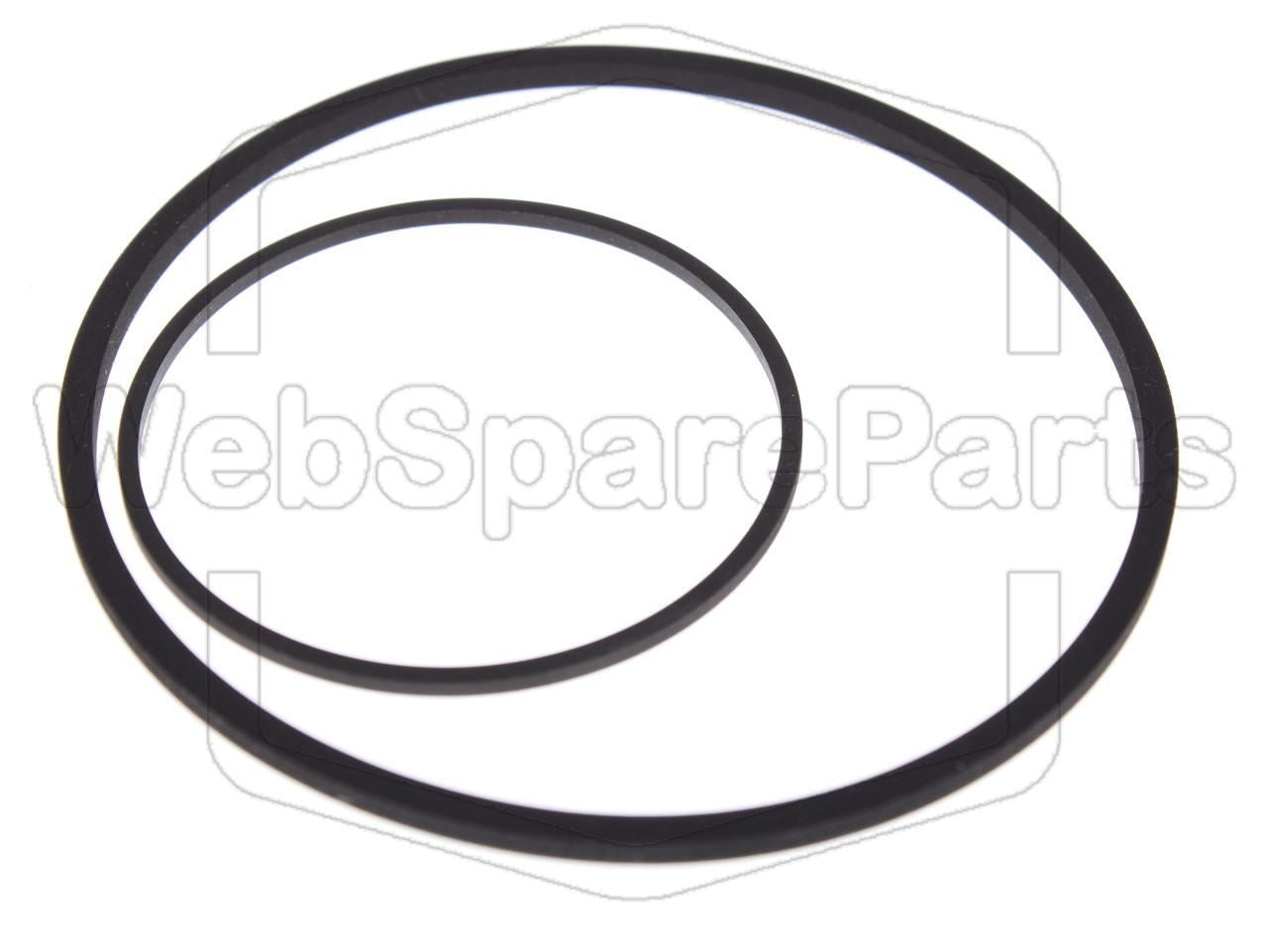 Kit Courroies Pour Magnétoscope Universum VTR-2722