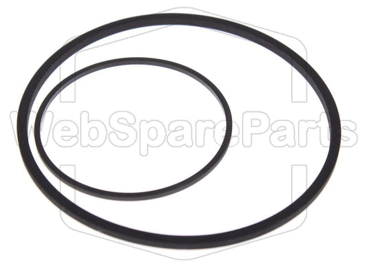 Kit Courroies Pour Magnétoscope Universum VTR-2722