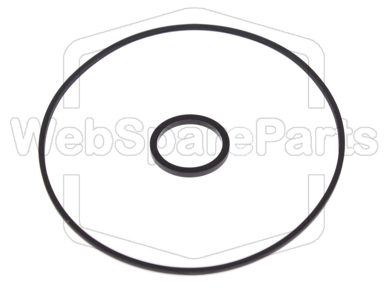 Kit Courroies Pour Magnétoscope Grundig VS-385 EUR0