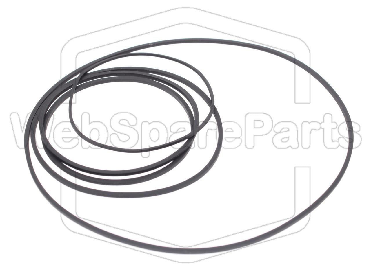 Kit Courroies Pour Platine Cassette Philips D-8068