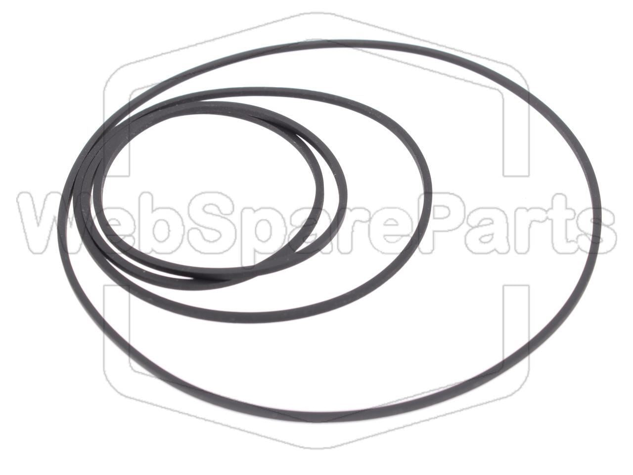 Kit Courroies Pour Platine Cassette Pioneer XR-P60C