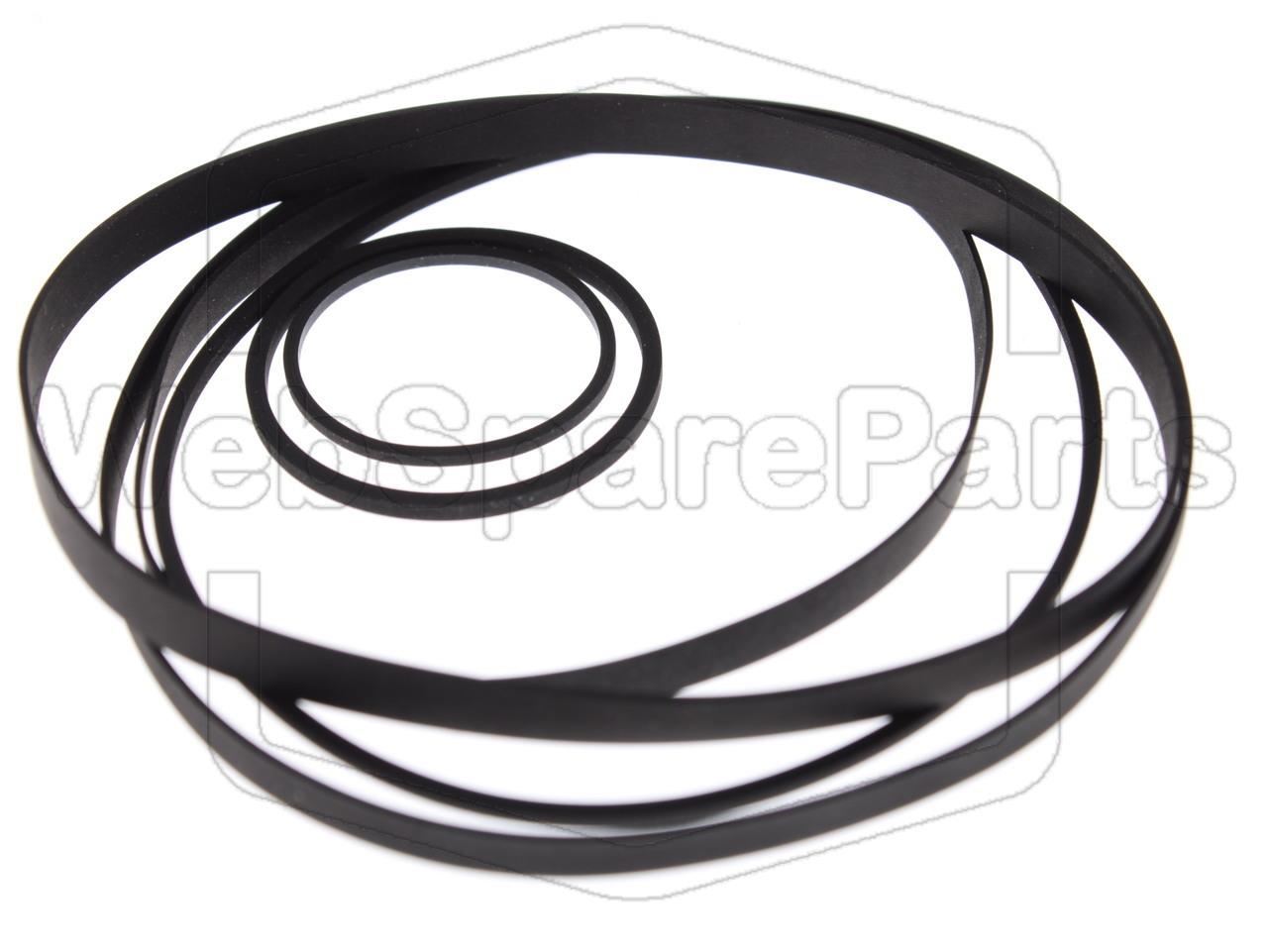 Kit courroies compatible Palladium 771/392 Betamovie pour réparation caméscope