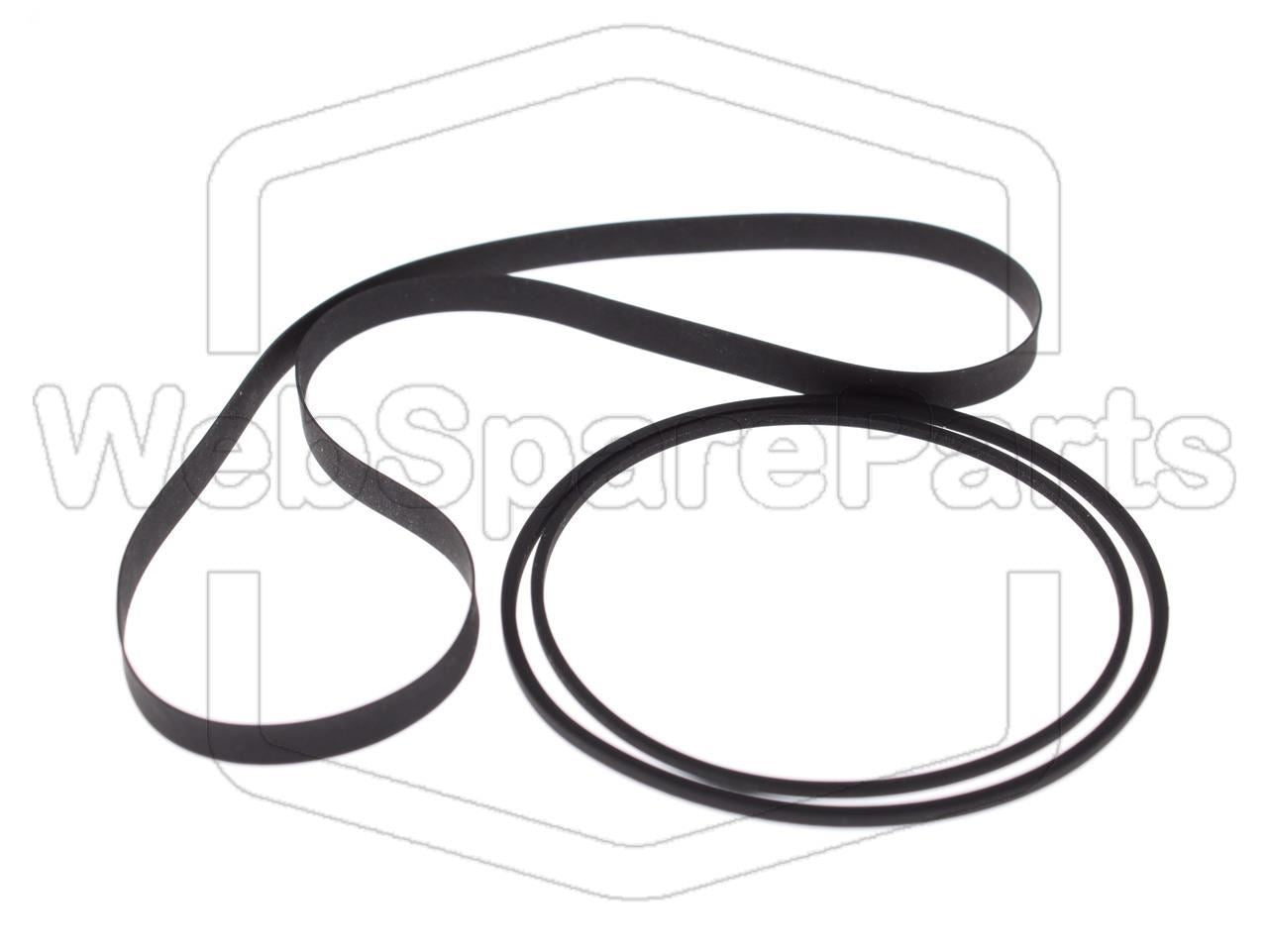 Kit Courroies Pour Platine Cassette Sharp VZ-3000