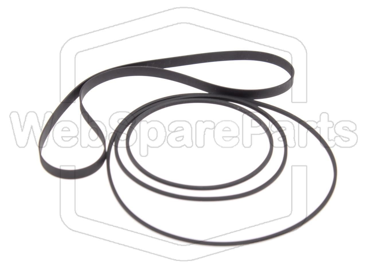 Kit Courroies Pour Platine Cassette Sharp RT-150