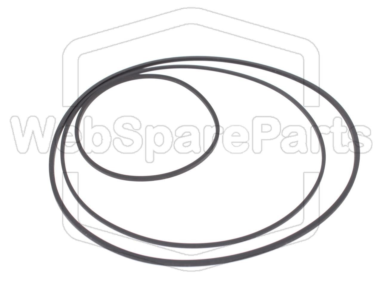 Kit Courroies Pour Platine Cassette JVC KD-2