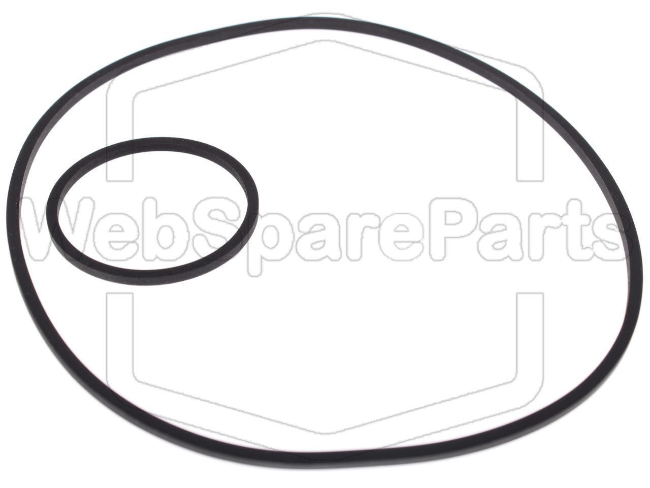Kit Courroies Pour Magnétoscope Toshiba V-212 W,G,B