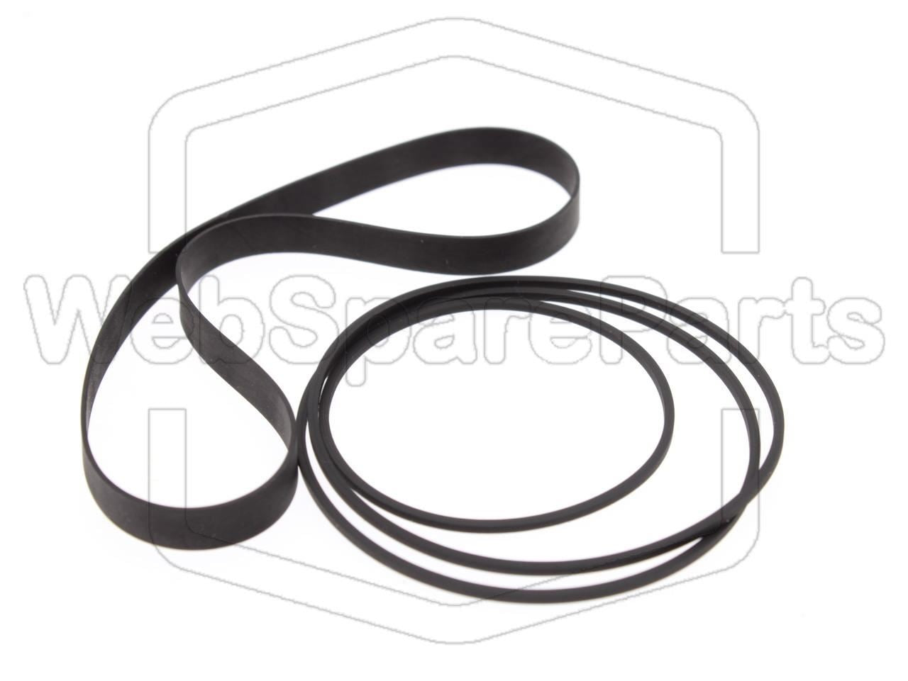 Kit Courroies Pour Platine Cassette Sansui SC-1300