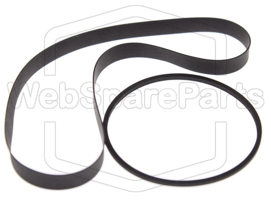 Kit Courroies Pour Magnétoscope Grundig 2X4 0700