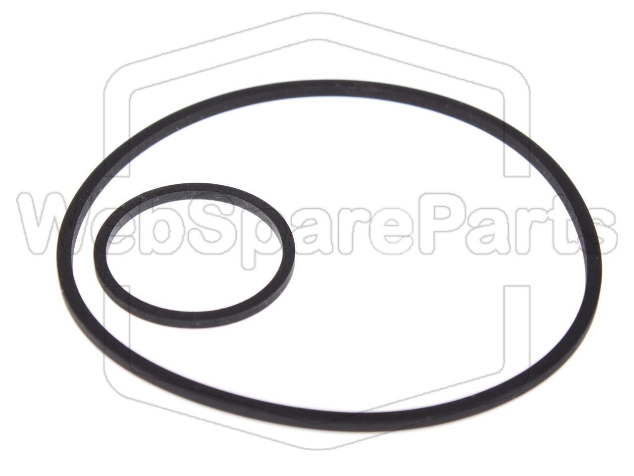 Kit Courroies Pour Caméscope Philips VKR-9500 SVHS