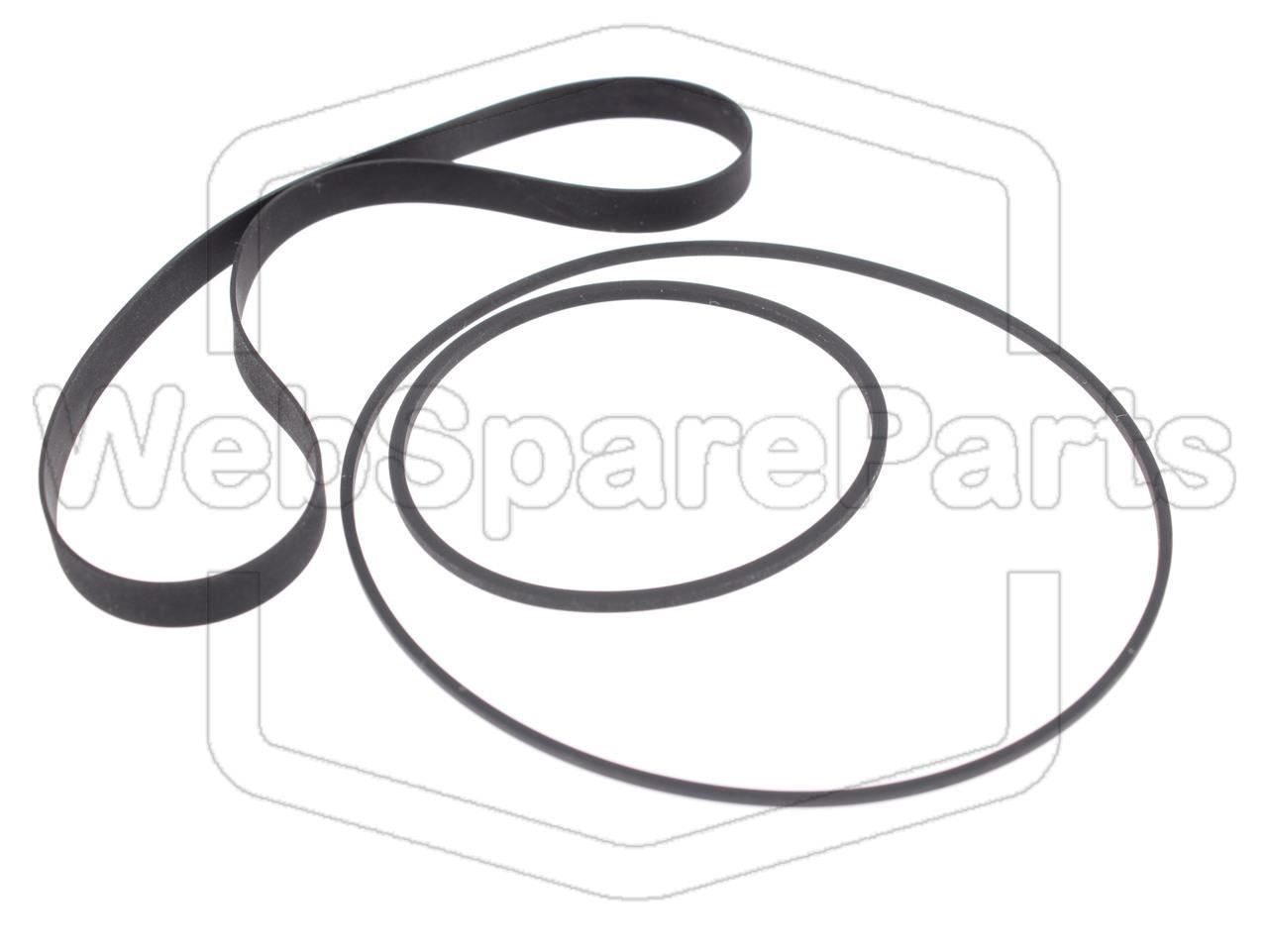 Kit Courroies Pour Platine Cassette Pioneer CT-F555