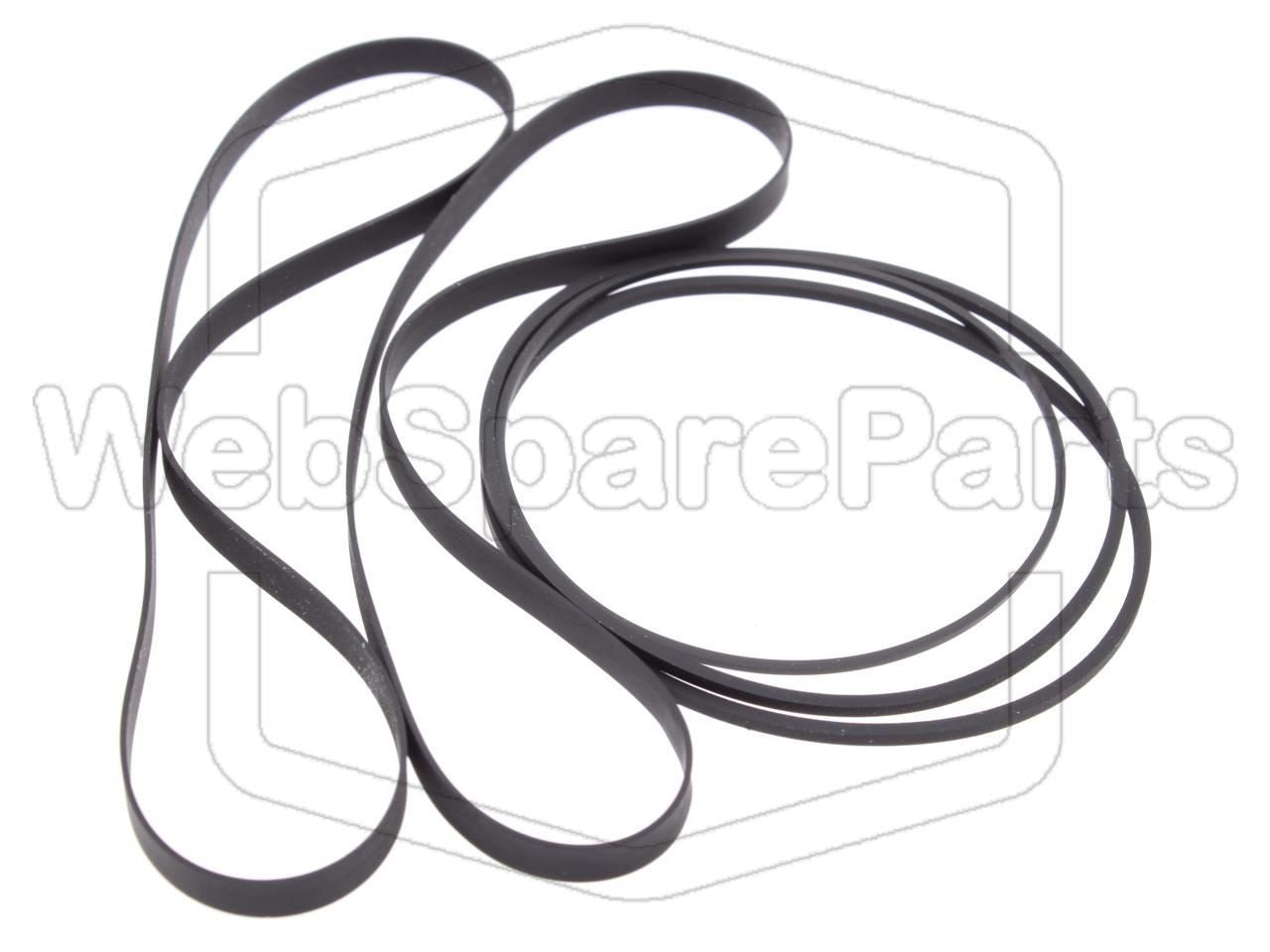 Kit Courroies Pour Platine Cassette Pioneer DC-X55Z