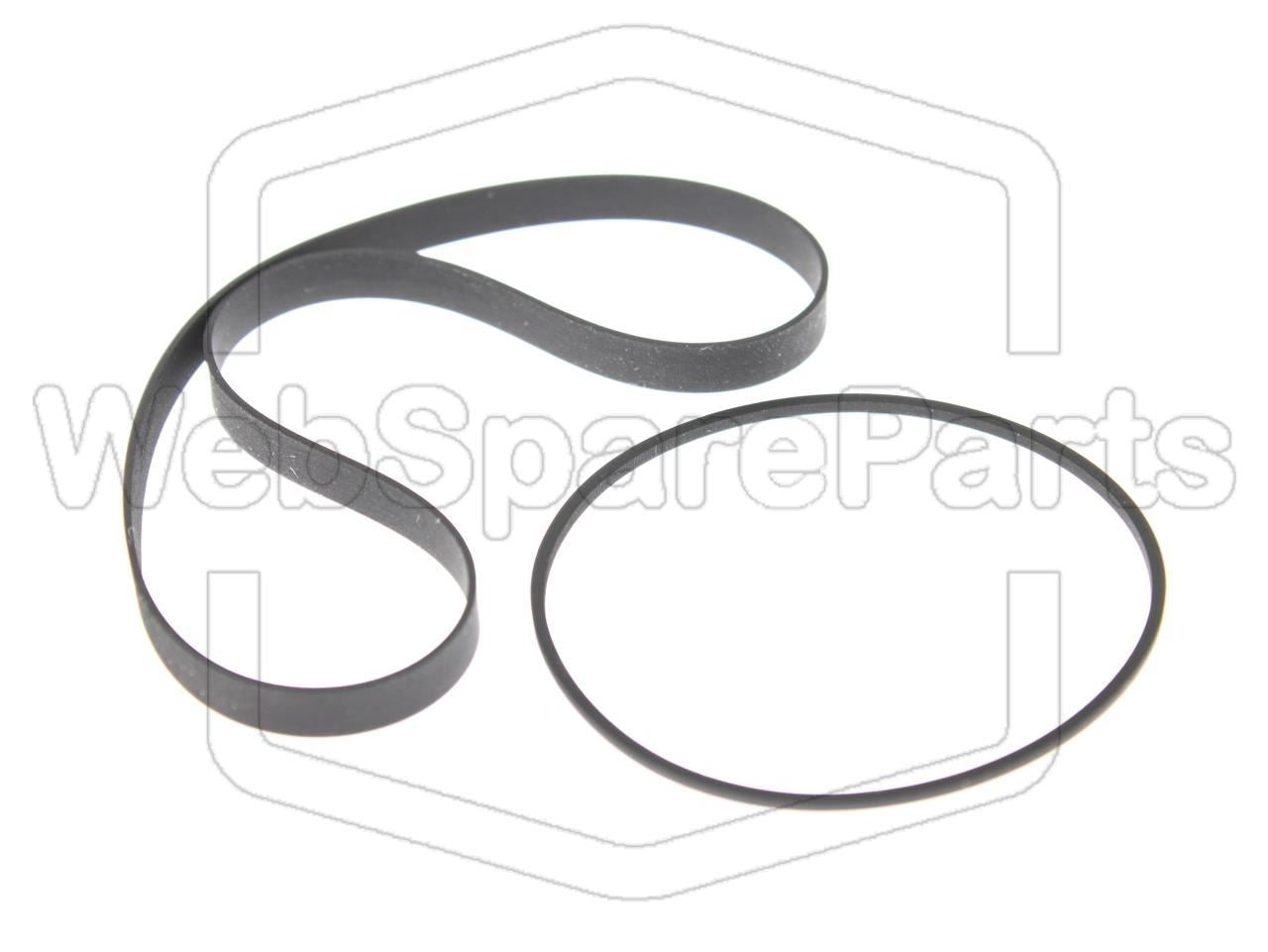 Kit de courroies pour lecteur cassette Diora MDS-454