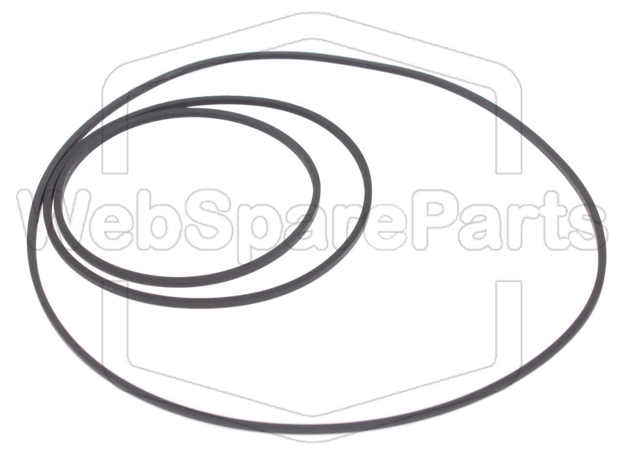 Kit Courroies Pour Platine Cassette Sharp WF-969Z