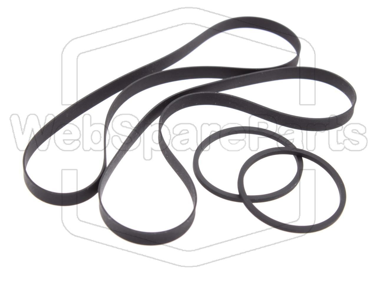 Kit de courroies pour lecteur cassette Sony LBT-A67 CD