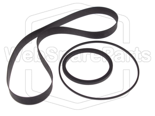 Kit Courroies Pour Magnétoscope Economic SV-115