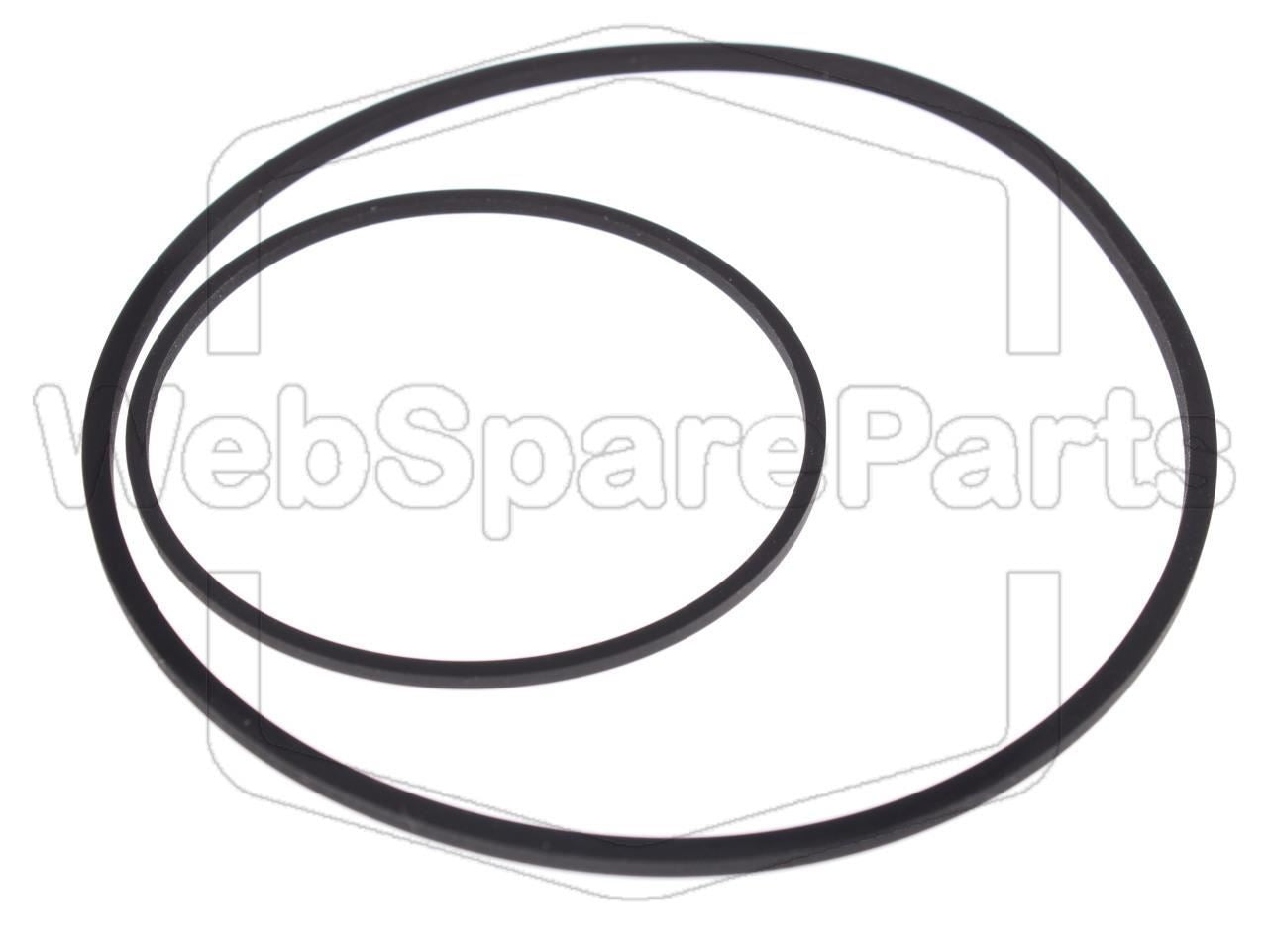 Kit de courroies pour magnétoscope Metz 9671