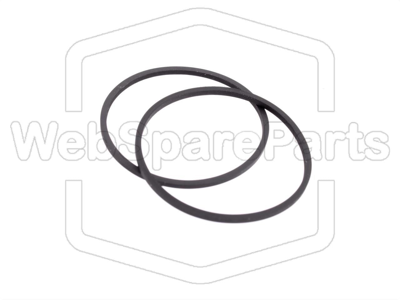 Kit courroies de rechange para lecteur CD Sony MHC-GTZ2.