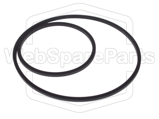 Kit Courroies Pour Magnétoscope Goldstar VCP-140P