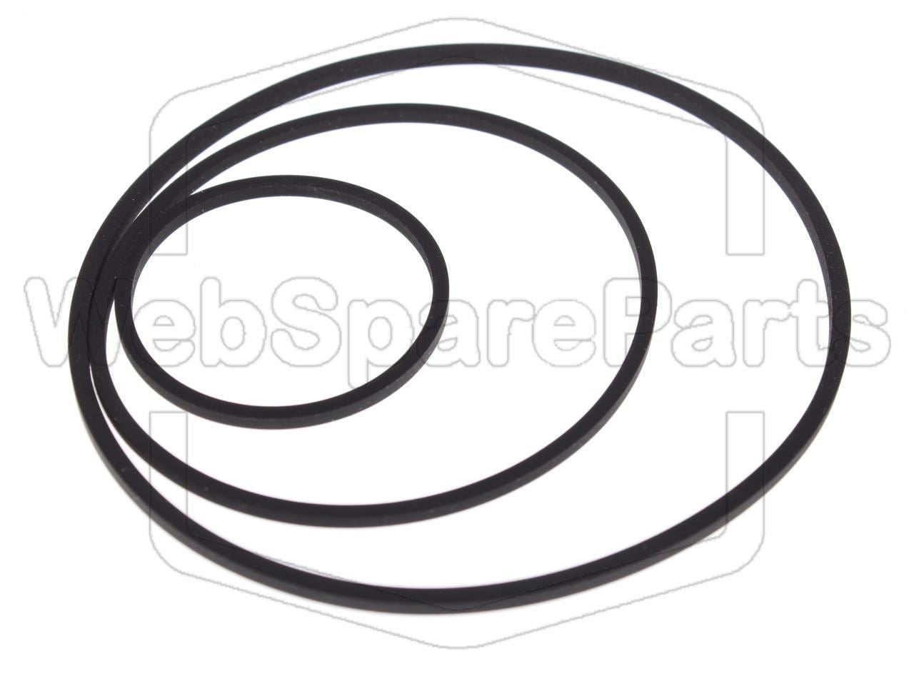 Kit de courroies pour magnétoscope Nordmende V-1000M0