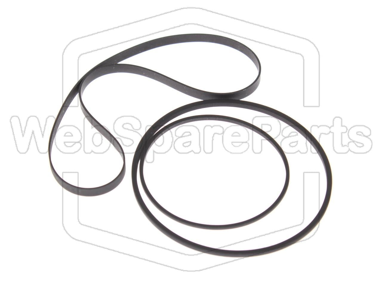 Kit de courroies pour lecteur cassette Kenwood XS-E9