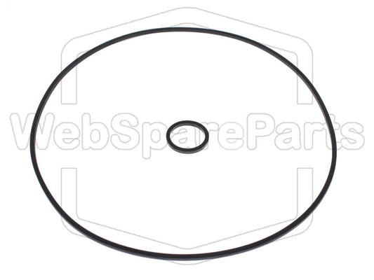 Kit Courroies Pour Magnétoscope Grundig VS-345 EUR0