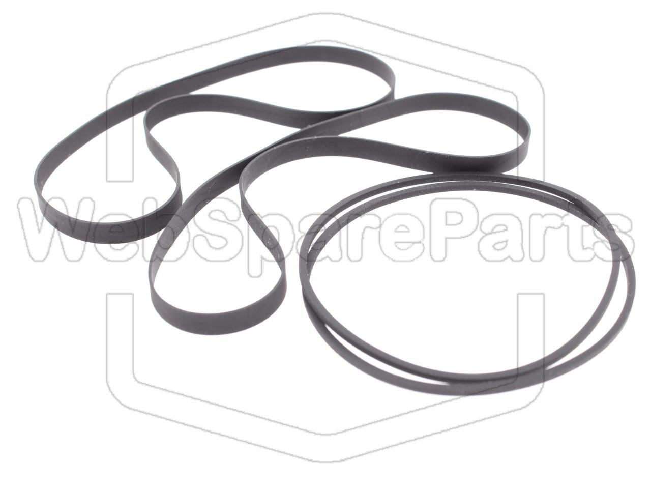 Kit Courroies Pour Platine Cassette Pioneer CT-W606DR