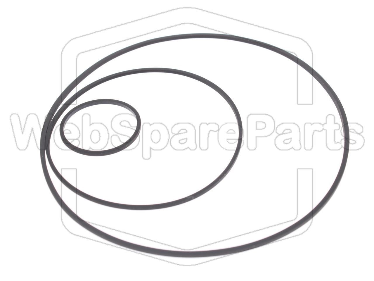 Kit Courroies Pour Platine Cassette Harman Kardon HK-1000