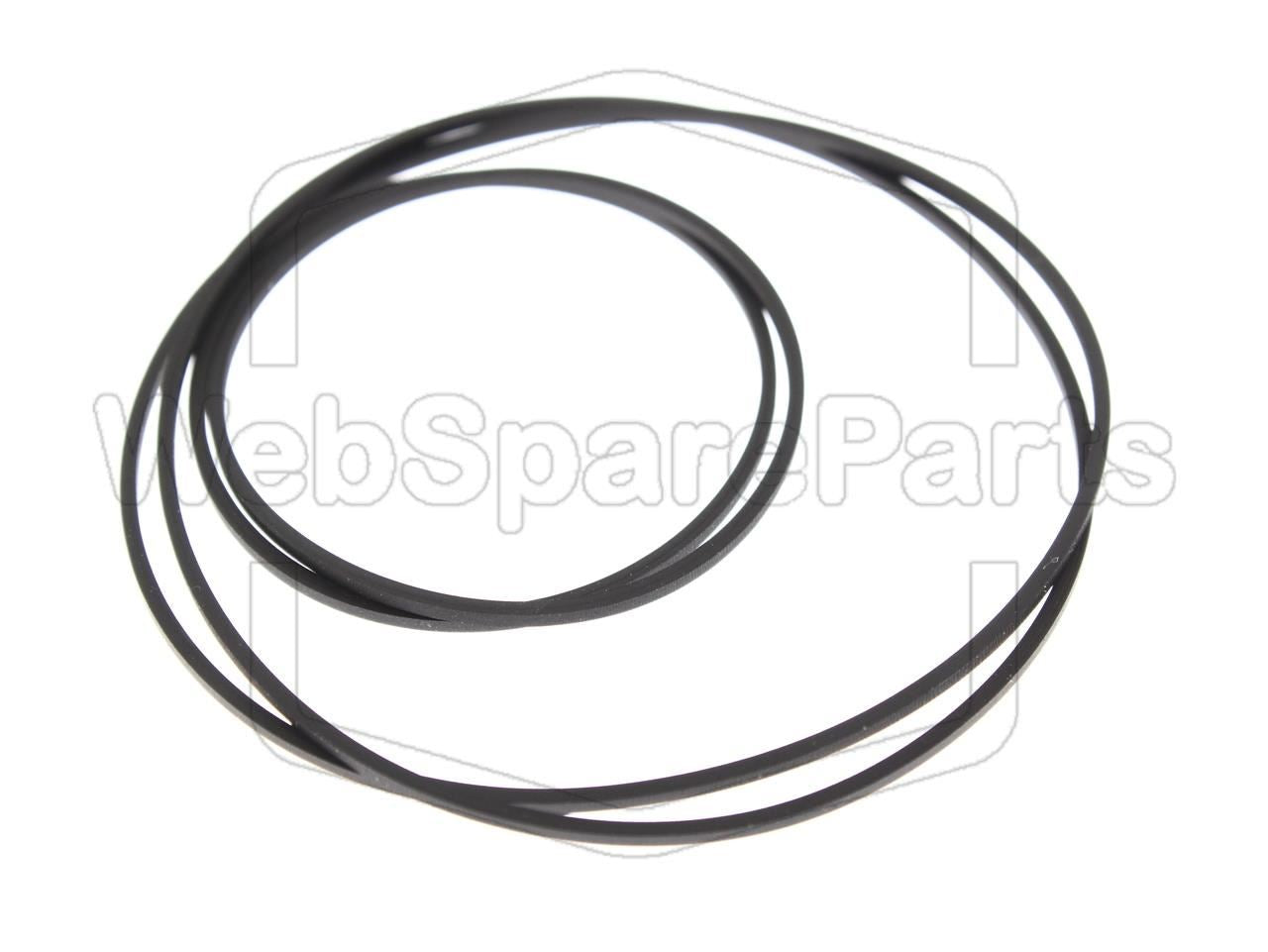 Kit courroies compatible Sony CFD-222/L pour réparation radio cassette