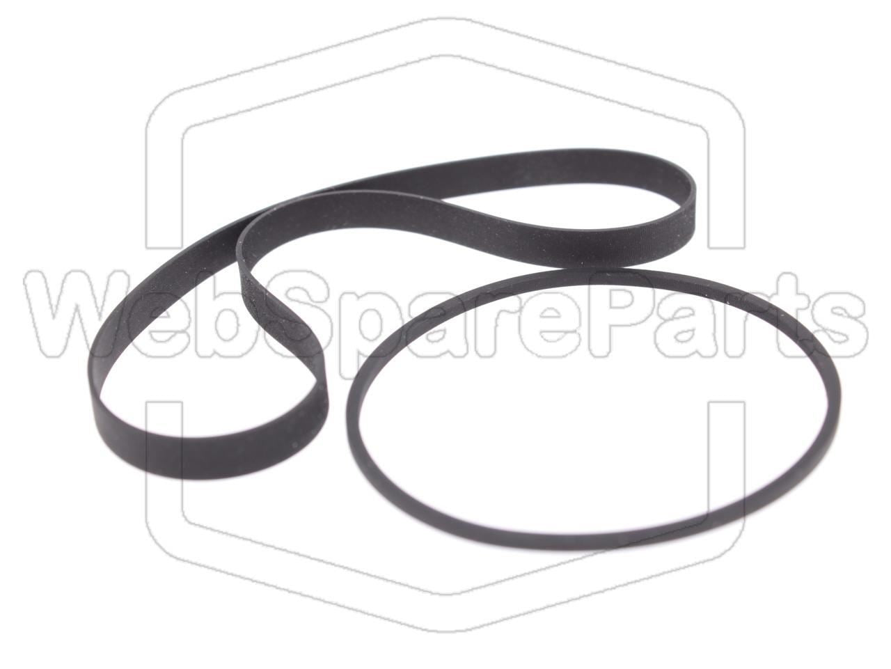 Kit Courroies Pour Platine Cassette Stéréo Kenwood KX-3060
