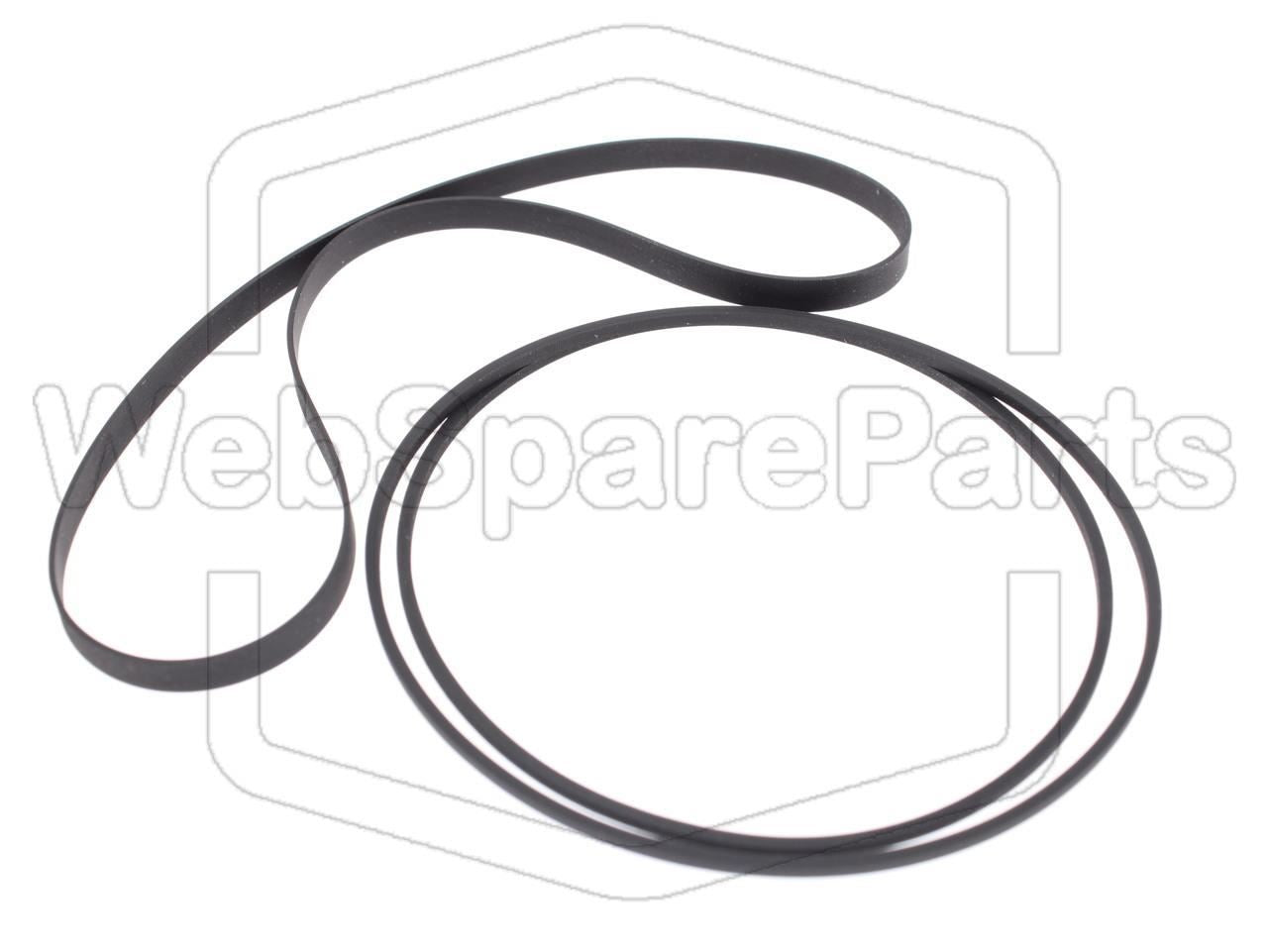 Kit Courroies Pour Platine Cassette Sharp GF-9191 E/E/HB