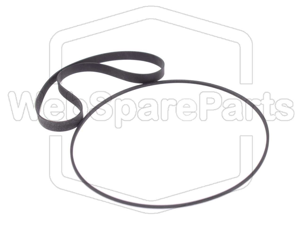 Kit de courroies pour lecteur cassette Akai CS-F11