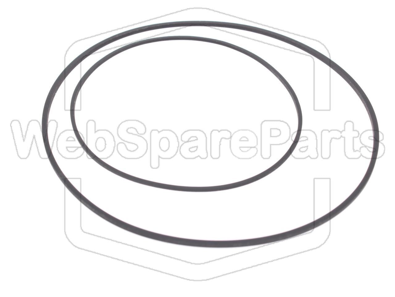 Kit Courroies Pour Platine Cassette Panasonic SA-PM28