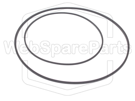 Kit Courroies Pour Platine Cassette Panasonic SA-PM28