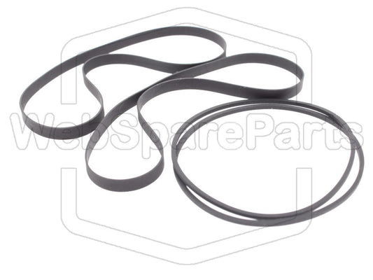 Kit Courroies Pour Platine Cassette Pioneer CT-W604RS