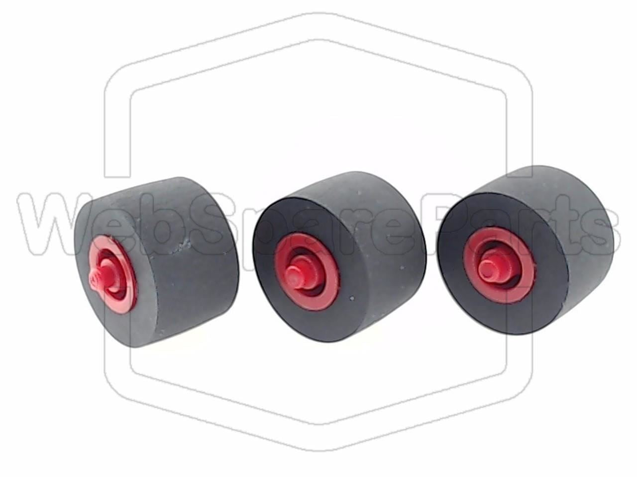 Galets Presseurs compatible Teac W-600R pour réparation Platine Cassette