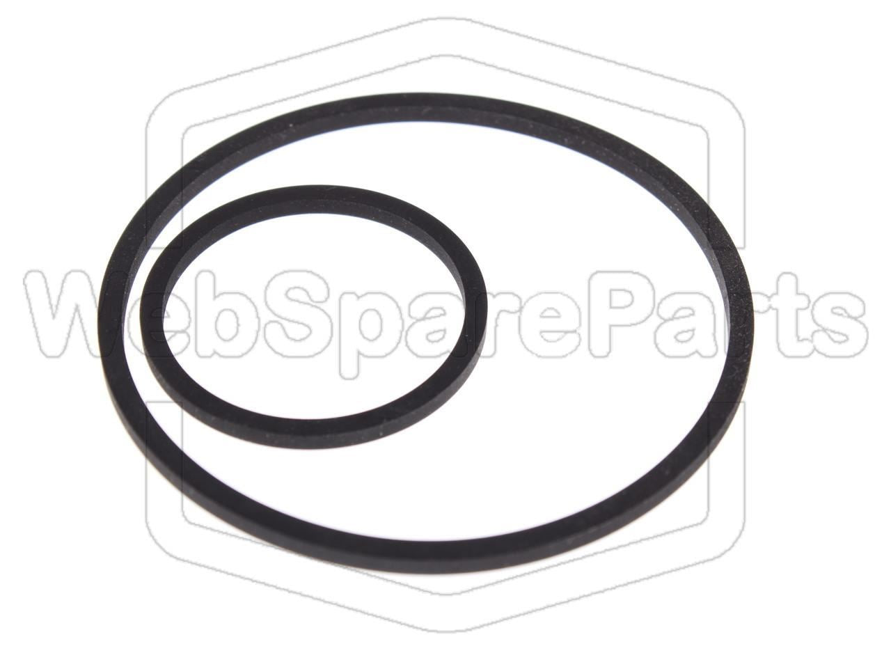 Kit Courroies Pour Magnétoscope Sanyo VHR-S800G