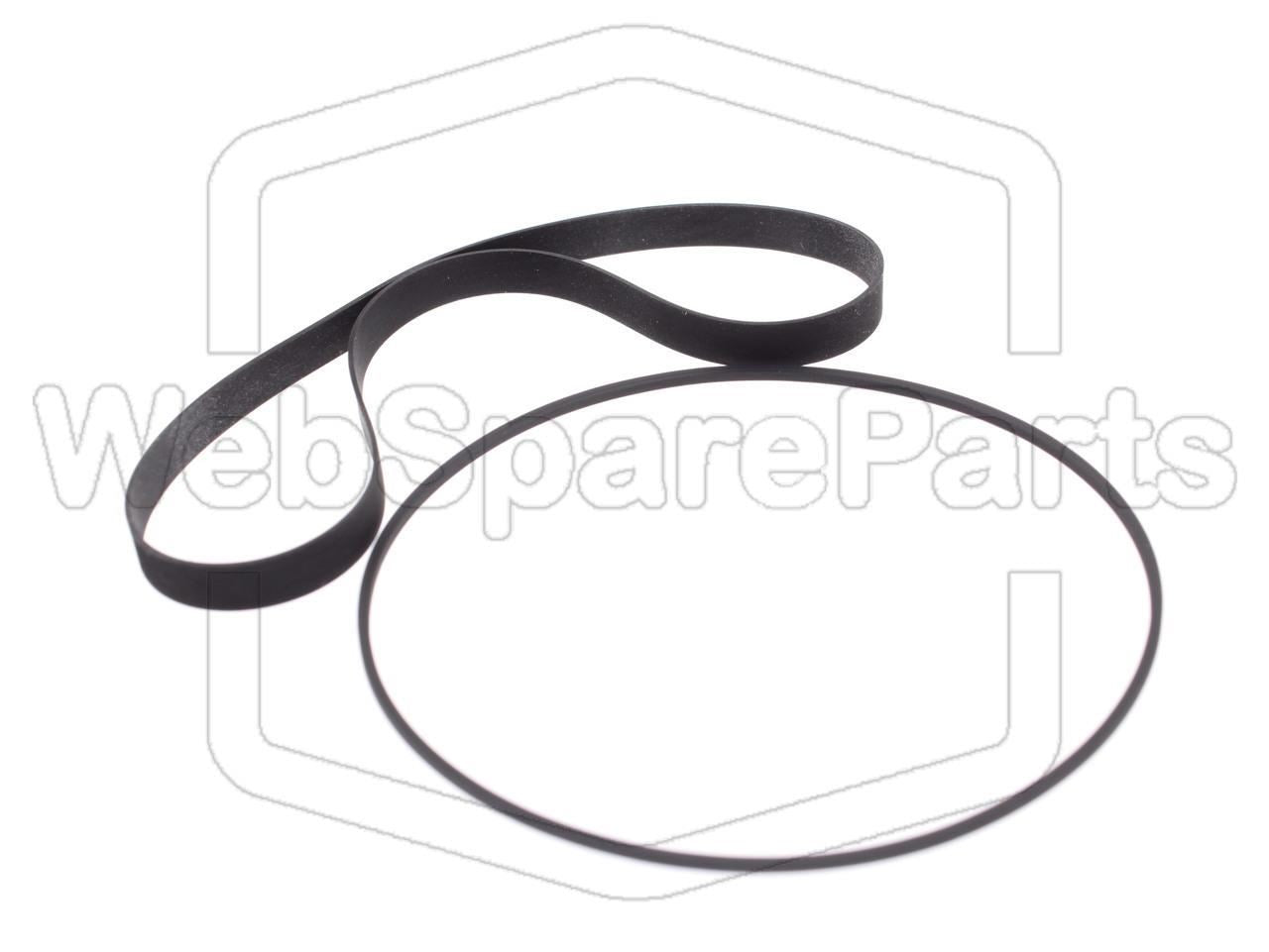 Kit de courroies pour lecteur cassette Pioneer CT-850