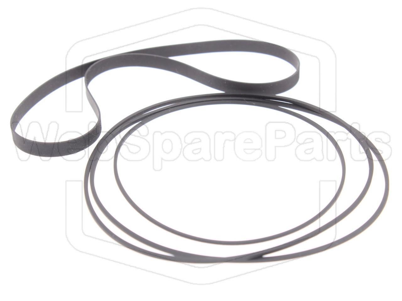 Kit Courroies Pour Platine Cassette Sony TC-199SD