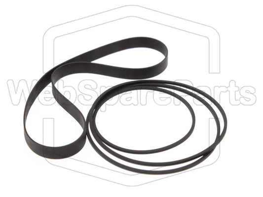 Kit Courroies Pour Platine Cassette Sansui SC-1330