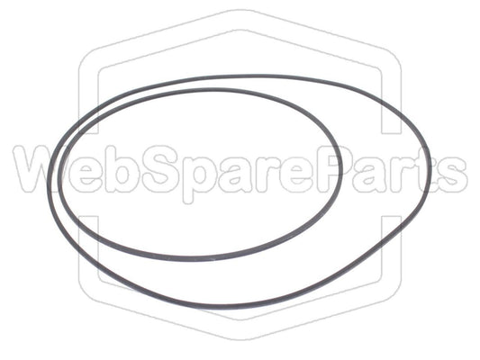Kit Courroies Pour Magnétophone à Cassette Sony CFS-930 SPORTS