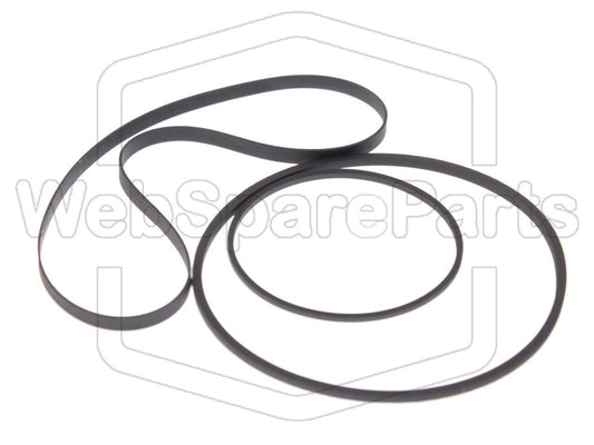 Kit de courroies pour lecteur cassette Teac R-H300
