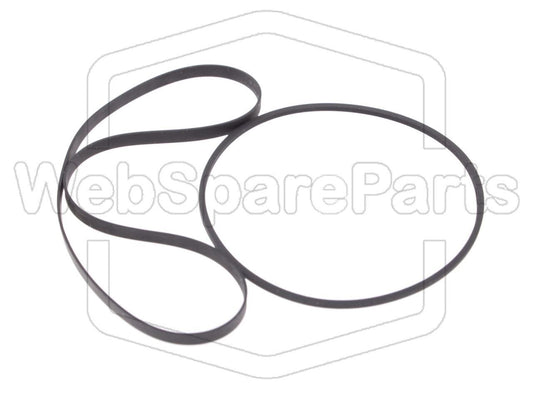 Kit Courroies Pour Platine Cassette Sony CMT-CP101
