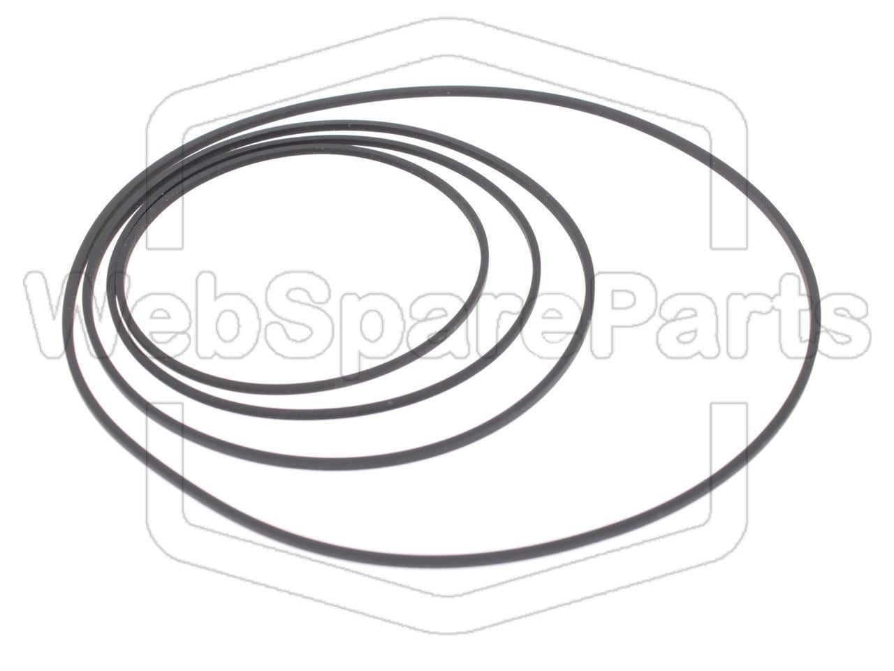 Kit Courroies Pour Platine Cassette Marantz PMD-340