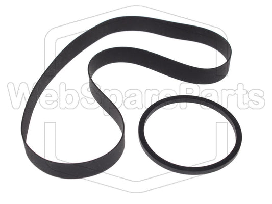 Kit Courroies Pour Magnétoscope Akai VS-6