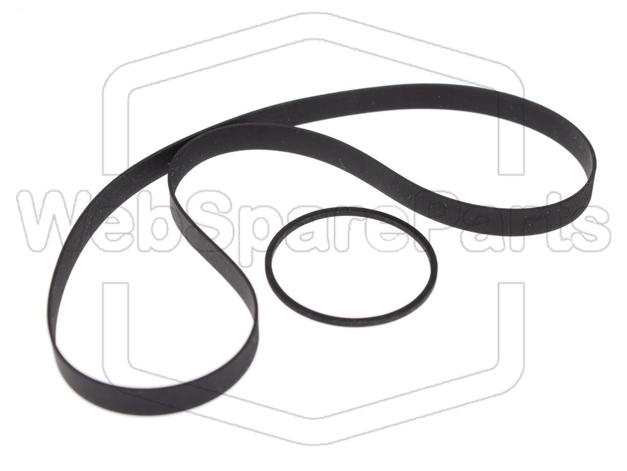 Kit Courroies Pour Platine Cassette Kenwood KX-7030