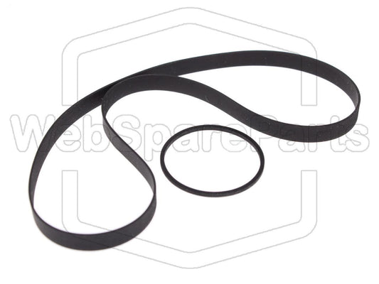 Kit Courroies Pour Platine Cassette Kenwood KX-7030