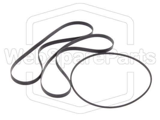 Kit de courroies pour lecteur cassette Pioneer CT-W530R